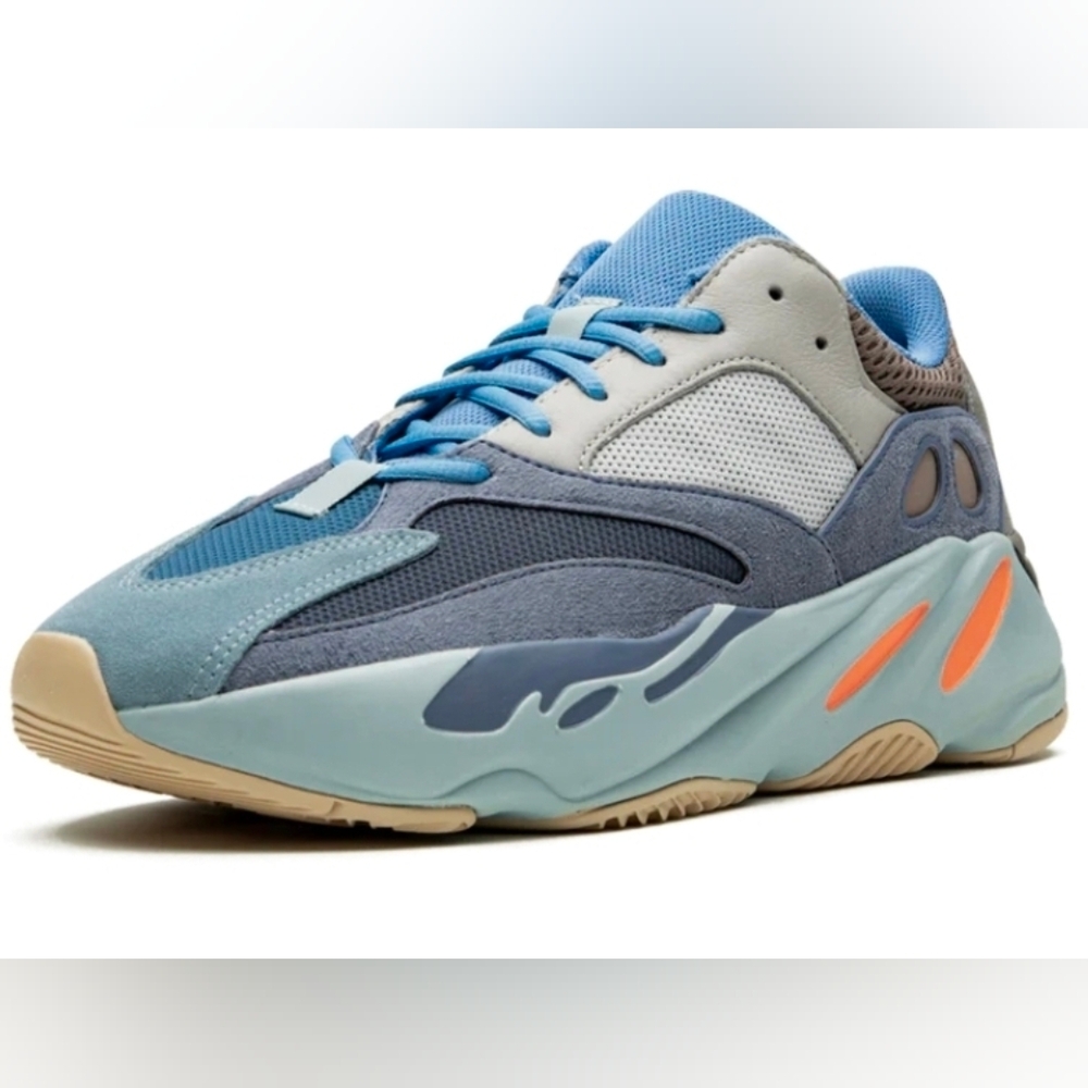 Yeezy Boost 700 Carbon Blue Adidas Size 7.5 - Picture 2 of 12